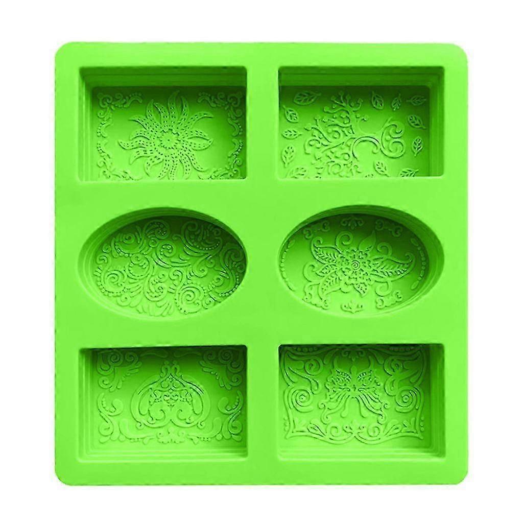 Silicone Soap Mold Muffin Cupcake Mold(mint Green)