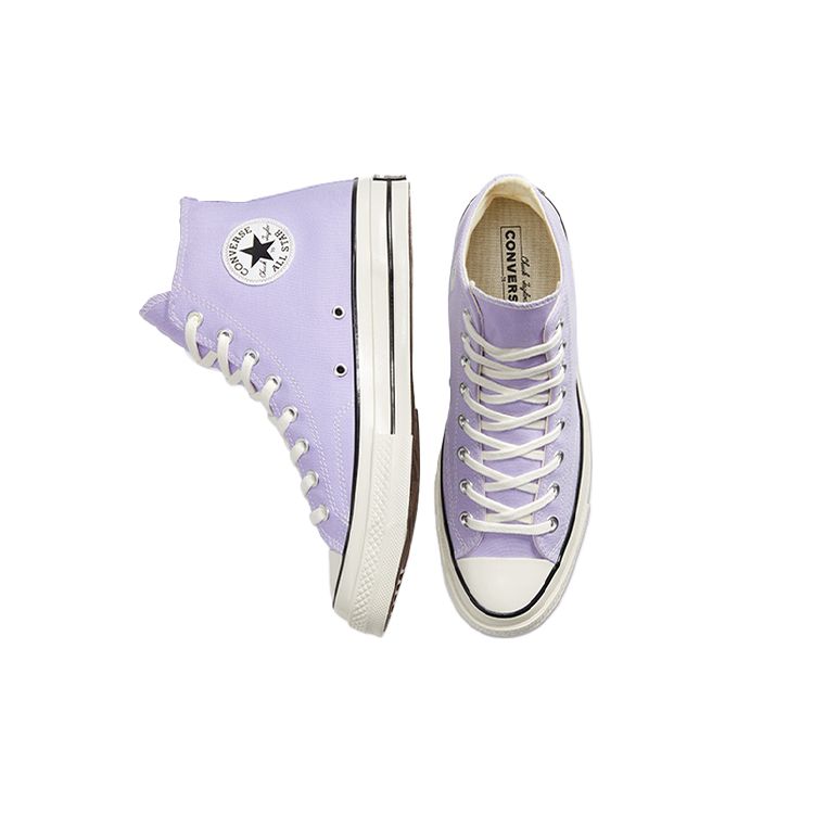 Converse Chuck 70 High Moonstone Violet Unisex Sneakers Purple Black Egret 167862C