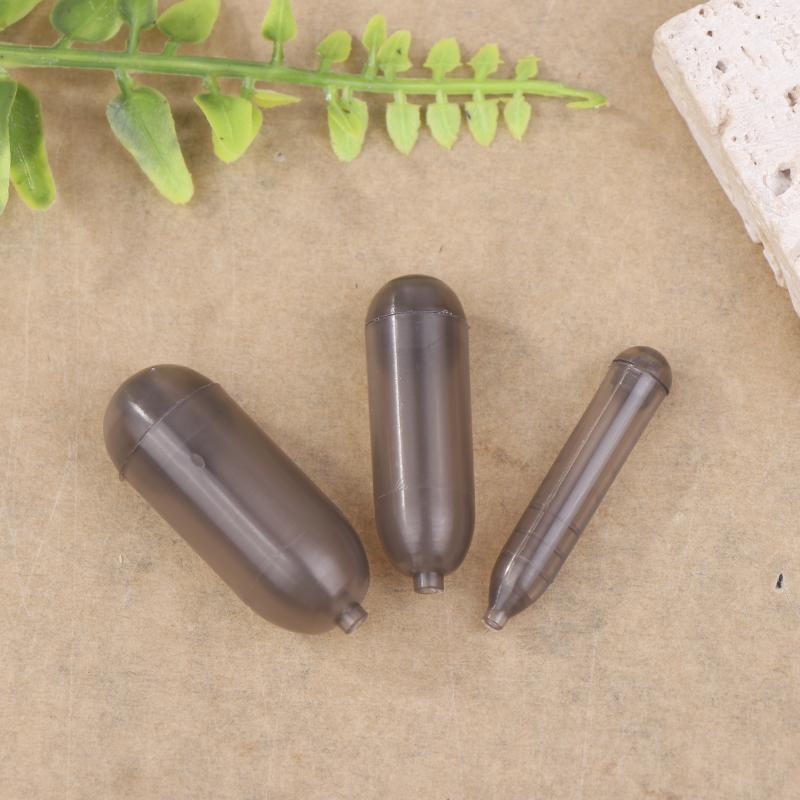 50 шт. 3 размера Рыболовные волосяные оснастки Крючок Плавающая суспензия Готовые к использованию Карповые рыболовные крючки Плавучая трубка Пластиковый антидонный