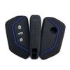 Силиконовый чехол для ключа автомобиля 3 кнопки Защита брелока для VW Golf 8 Mk8 GTI GTD R ID3 ID4 ID.4XCROZZ ID.6X 2020 2024