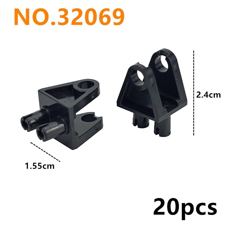 Moc Technical Parts Axle Pin Connectors Bolted Connection Building Blocks MOC Bricks Assembles Toys 48496 87408 32069 15461