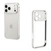 Бампер для iPhone 17 Pro Max, чехол для телефона из алюминиевого сплава с теплоотводом, с застежкой/крышкой для камеры