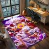 Luffy Floor Mat Large Coverage Home, Non Slip Washable Area Carpet Rug Bedroom Gamer Room.-TING