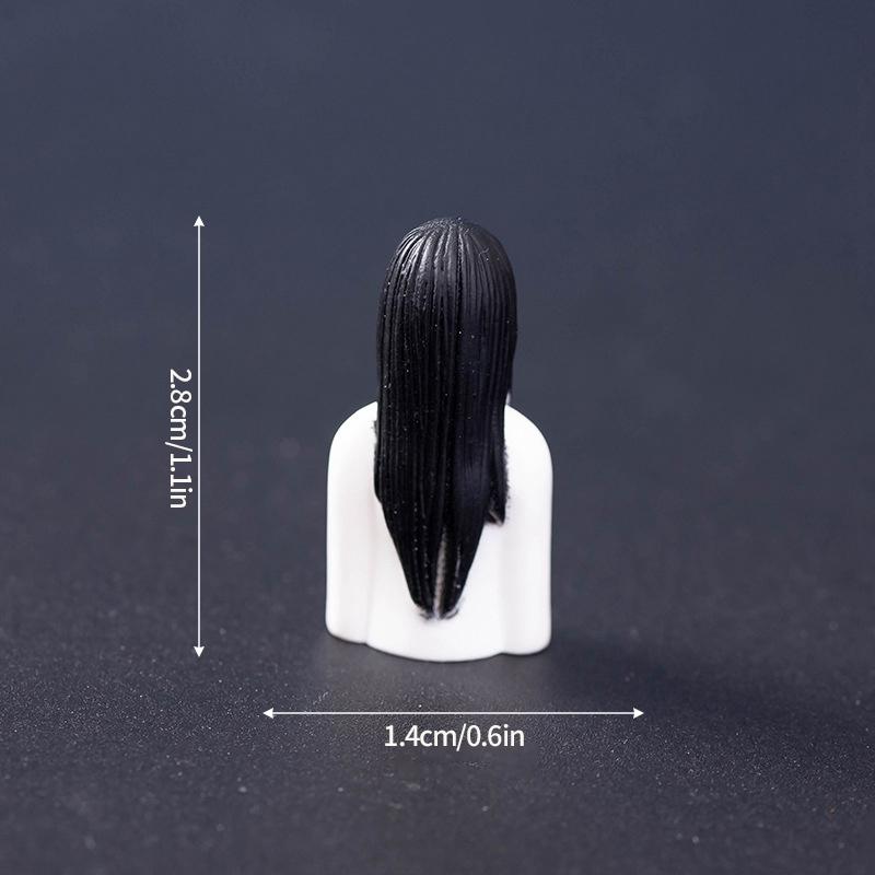 Хэллоуин Череп Орнамент Мумия Призрак Страшный Настольный Декор Хэллоуин Полимерные Миниатюры День Мертвых Детский Подарок Микро Ландшафт