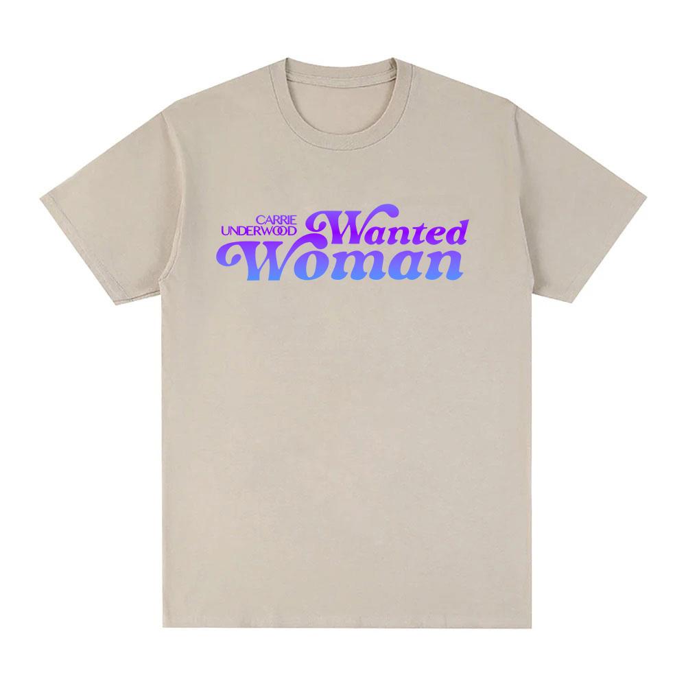 Carrie Underwood TShirt Graphic Printing Cotton Tshirts Comfortable Soft Oneck Camisetas Short Sleeve Casual Women Camisetas