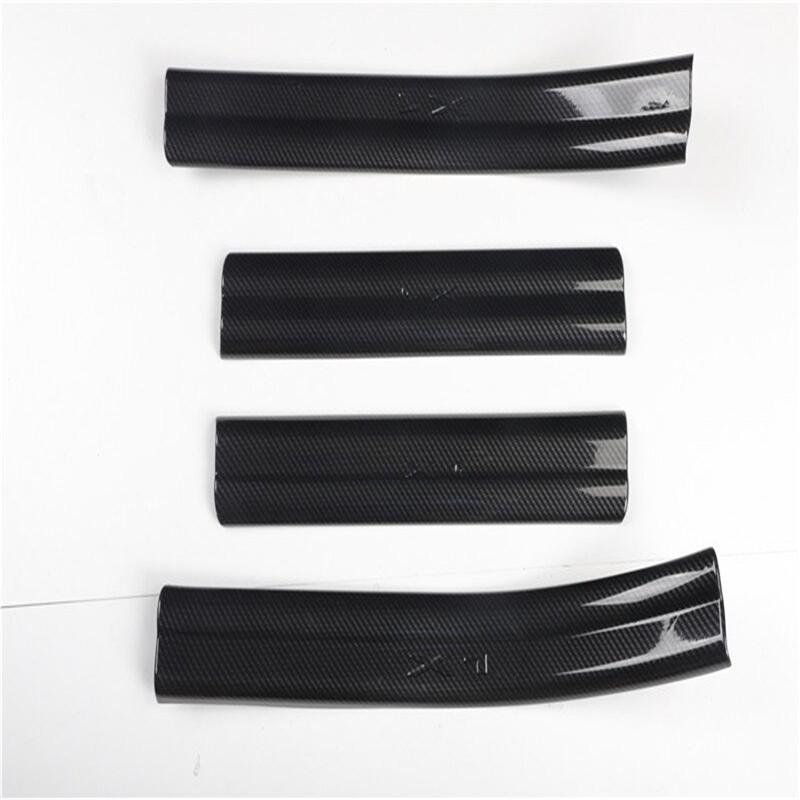 RHD for BMW 1 Series F40 F44 2020-2024 ABS Carbon Fiber Style Auto Glass Lift Frame Decorative Cover Interior Accessories