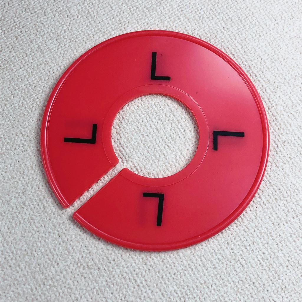 Разноцветные круглые разделительные кольца размеров XXS-XXXL, возможна индивидуальная печать