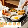 4 Hole Omelet Pan Frying Pot Thickened Nonstick Egg Pancake Steak Cooking Pan Hamburg Bread Breakfast Maker Induction Cookware