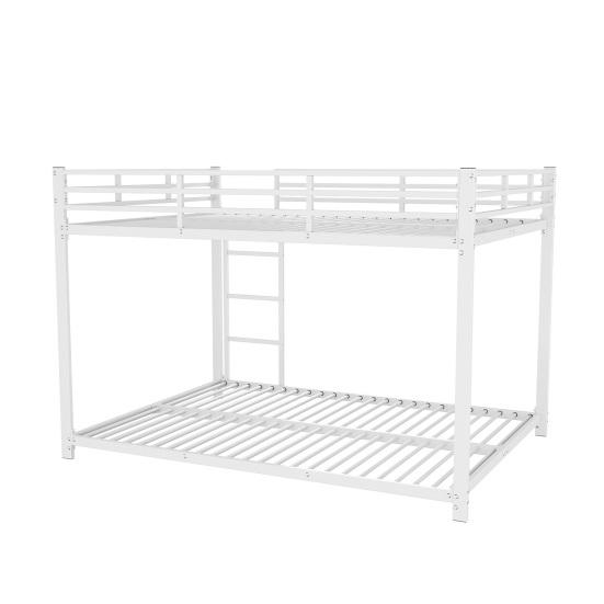 Bunk Bed 140x200cm Children with Ladder Falling Protection Strong Load Loft Bearing Double Layer Family Bedroom Furniture