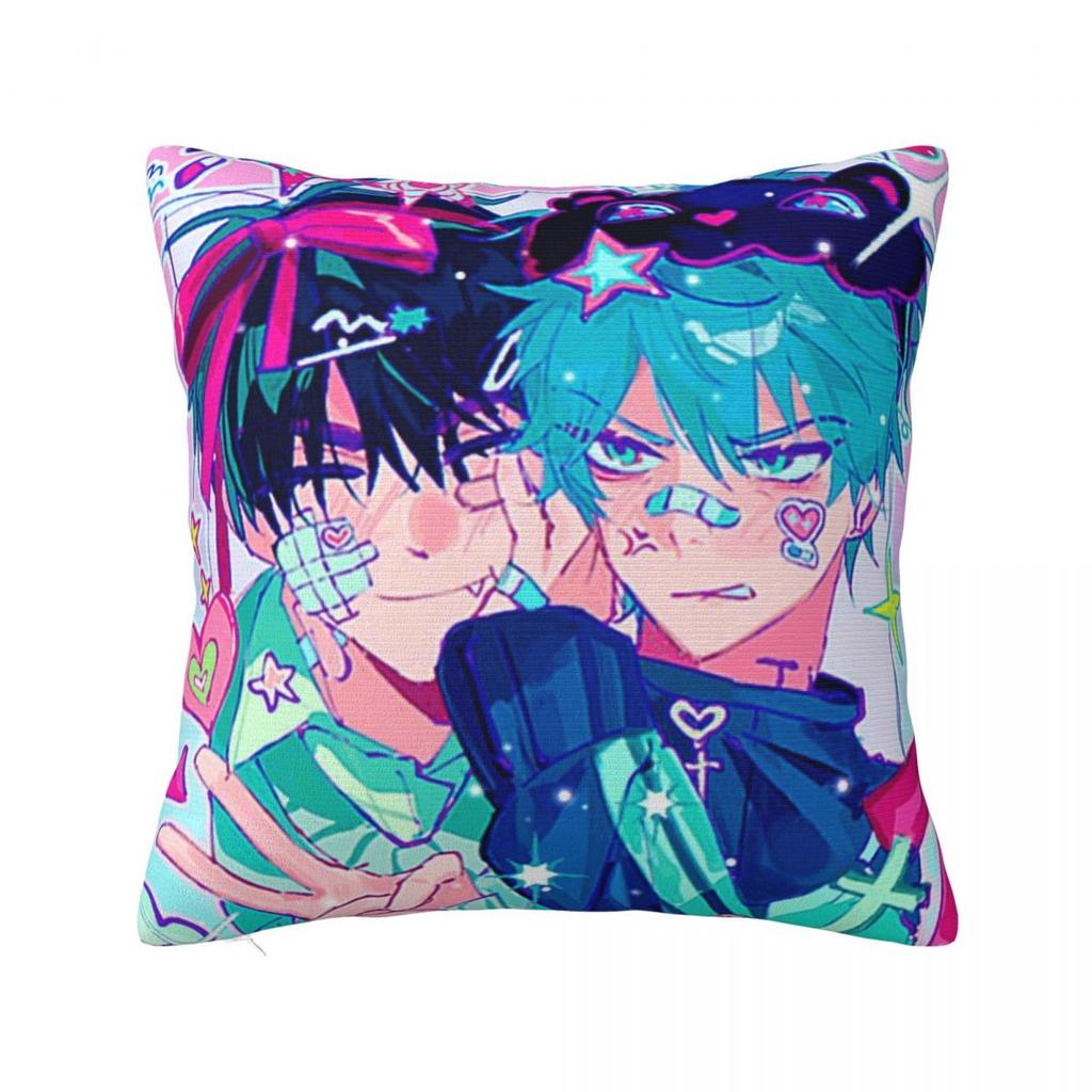 Alien Stage Anime Pillowcase Polyester Cushion Cover Gift Luka Ivan Till Mizi Pillow Case Cover Home Square 40X40Cm