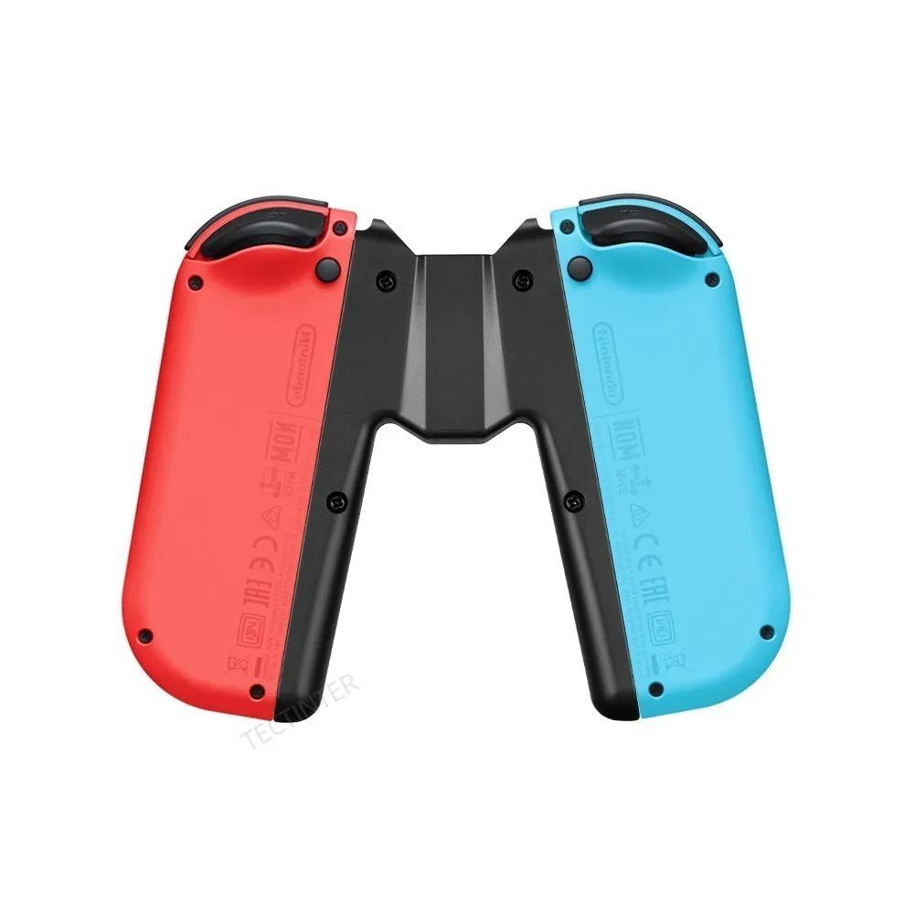 Зарядный хват для контроллера Nintendo Switch/Oled Joypad, игровой контроллер, зарядная подставка Type-C со светодиодным индикатором для аксессуаров Switch