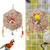 Pet Bird Tooth Chew Toy Natural Rattan Shredded Paper for Cockatiel Conure Cockatoo Teeth Grinding Perfect for Cage Bird