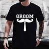 Groom Squad T Shirt Friends Bachelor Stag Party Blouses Single Farewell Tees Fashion Graphic Wedding Tops Team Evg Future  Groom