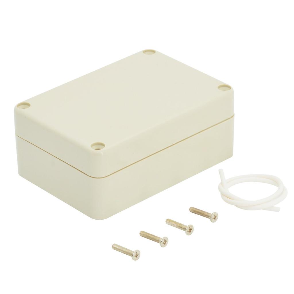 LeMotech Водонепроницаемая пылезащитная IP65 Пластиковая ABS Распределительная коробка Универсальный корпус для электрических проектов Светло-серый 3,3 x 2,3 x 1,3 дюйма (83 x 58 x 33 мм)