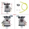 For Walbro TH26 MP11 11mm Chainsaw Brush Cutter Carburetor 1E34F 1E36F WYJ-138 WYK-186 26-33cc Brush Cutter 2-Stroke Engine