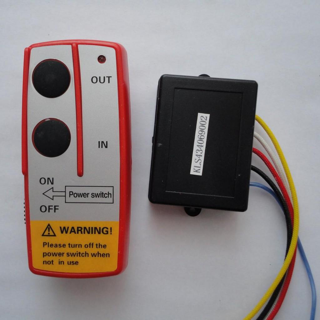 Upgraded Zero-Delay Wireless Car Winch Remote Control for Long-Distance Operation