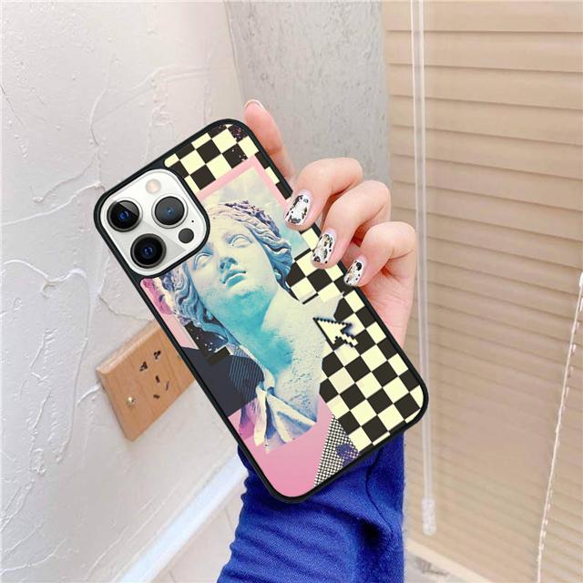 Чехол для телефона с принтом в стиле Vaporwave Aesthetic Art Для apple 16 11 12 13 14 Pro Max Plus для coque