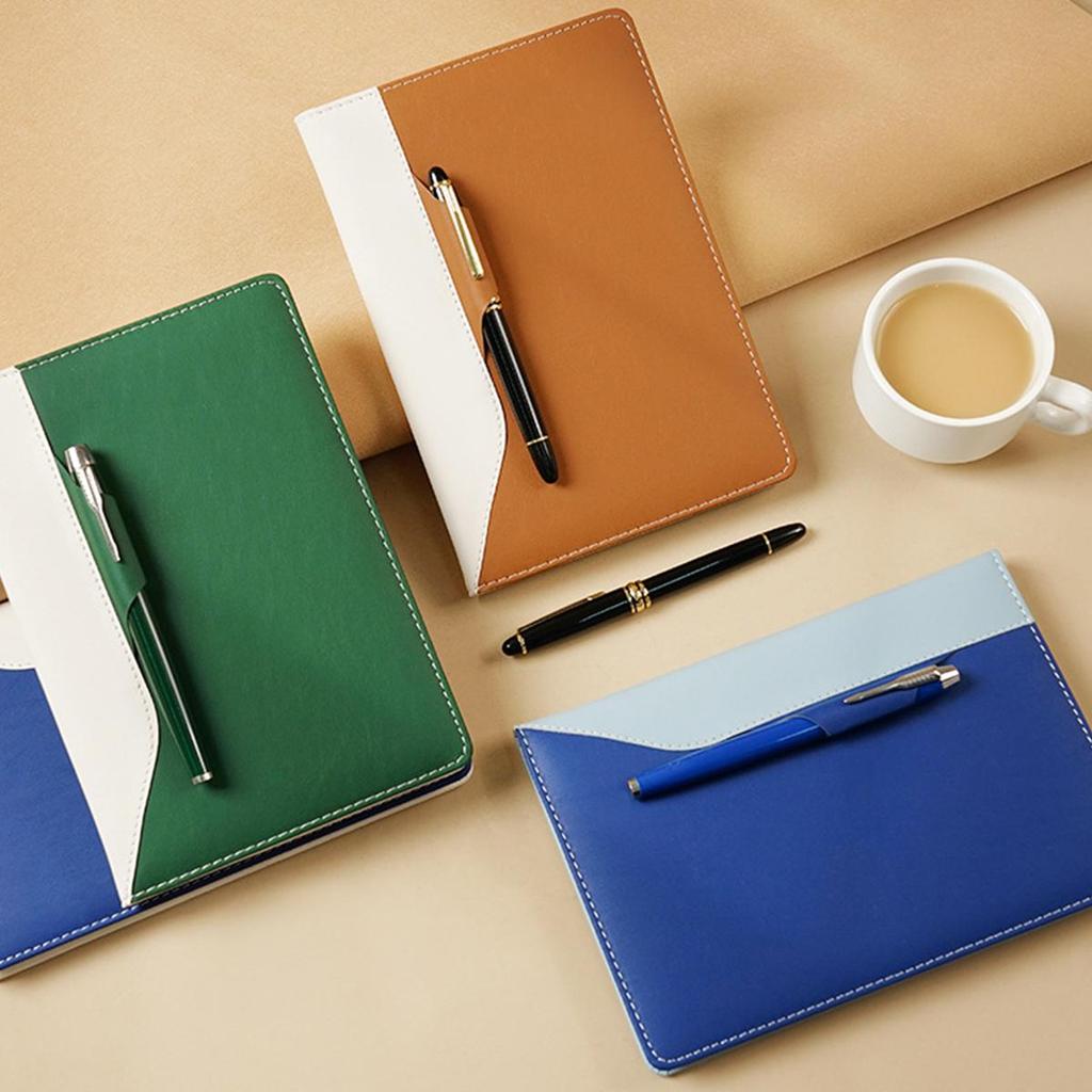 (Возможна гравировка логотипа) Ученический блокнот формата А5 из кожи, дневник, рабочая тетрадь, журнал для записей деловых встреч, заметки по предметам, справочник