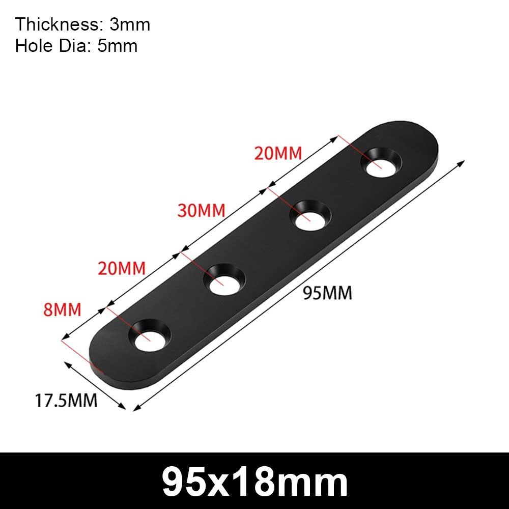 1Pcs Stainless Steel Angle Bracket 90 Degree Mending Plate Durable Corner Stand  Furniture Hardware