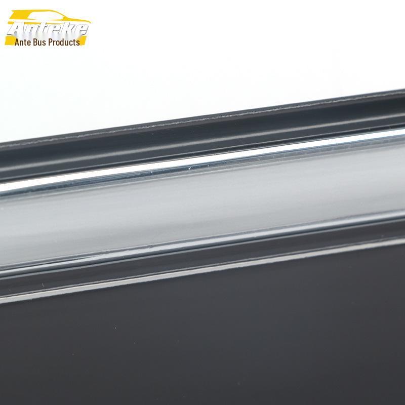 16-Piece Rain Guard Set for Pajero Sport: Plastic Bright Strip Deflectors & Decorative Stickers for Car Accessories