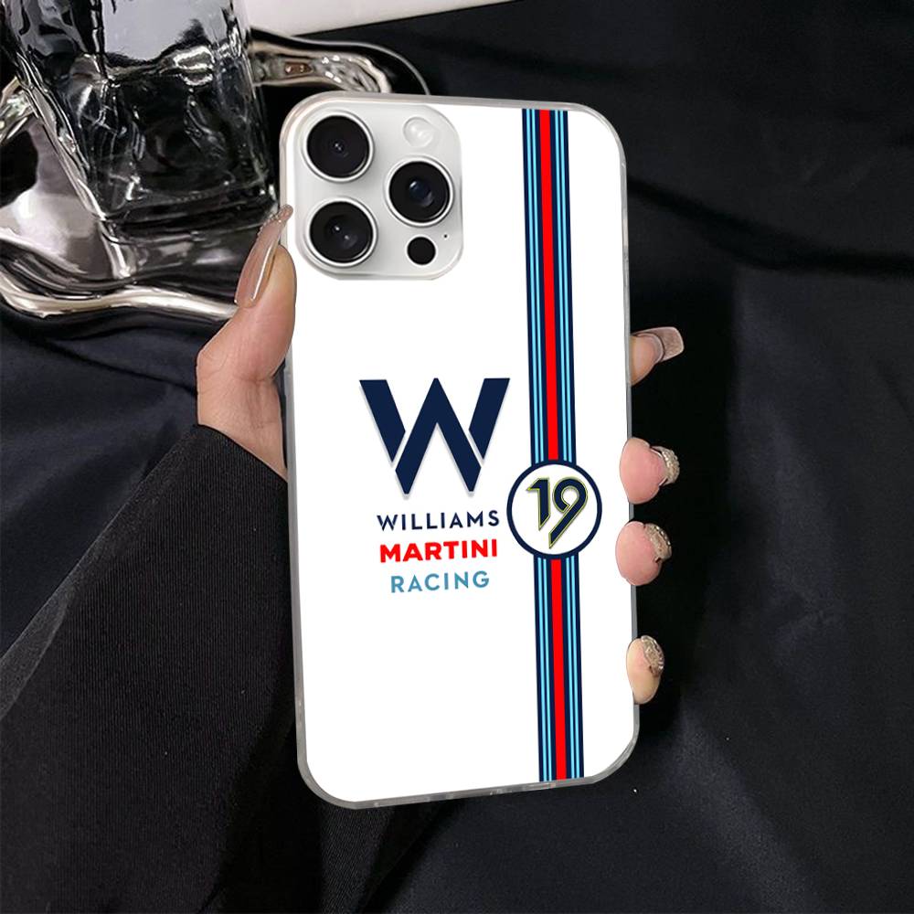 Чехол для телефона M-Martini Racing с горизонтальной полосой для iPhone 17 16 15 14 13 12 11 Plus Pro Max Сатиновый Цветной Глянцевый Чехол