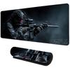 Soldier Warrior Mouse Pad Rubber Non-Slip PC Computer E-Sports Game Desk Mat Large Keyboard Pad Durable Mat Office Gaming Mat