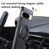 Magnetic Genuine Leather Phone Case for Google Pixel 8 7 Pro 8Pro 7Pro Ring Luxury Lens Protection Holder Phone Back Cover