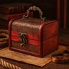 Шкатулки для украшений Винтажный стиль Цветочный тисненый
