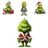 Creative Acrylic Grinch Christmas Tree Decoration Cartoon Ornament For Home And Car