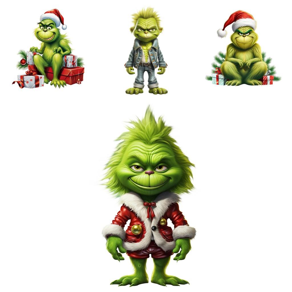 Creative Acrylic Grinch Christmas Tree Decoration Cartoon Ornament For Home And Car