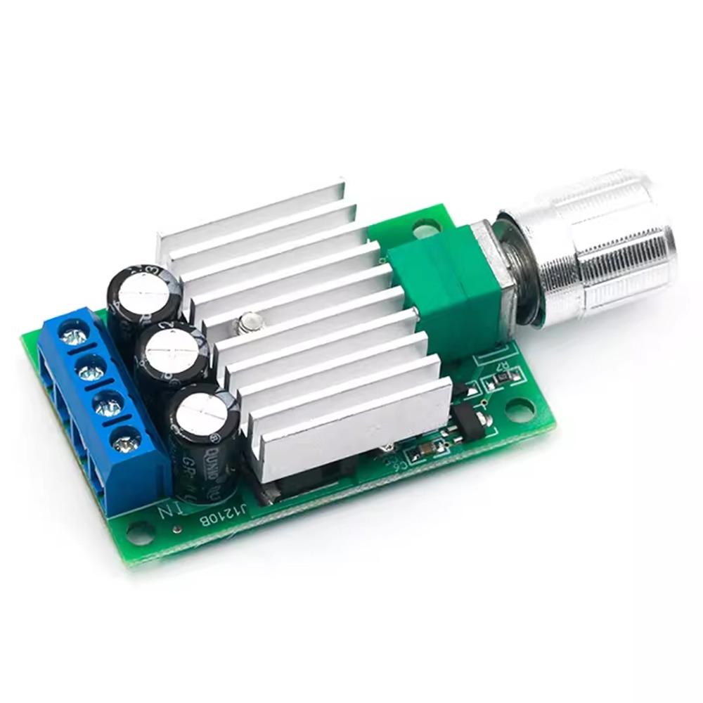 Plastic PWM Motor Controller Adjustable Speed Speed Control Switch LED Light