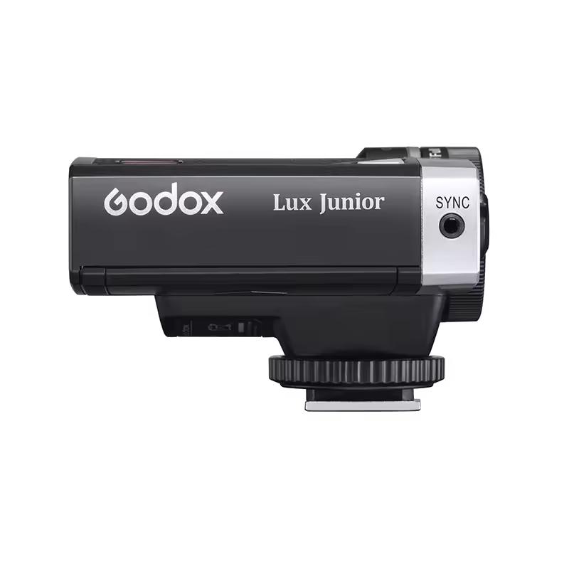 Godox Ретро-вспышка Lux Junior с рассеивателем, Speedlite GN12 6000K для камер Canon Nikon Sony Fuji Olympus «горячий башмак»