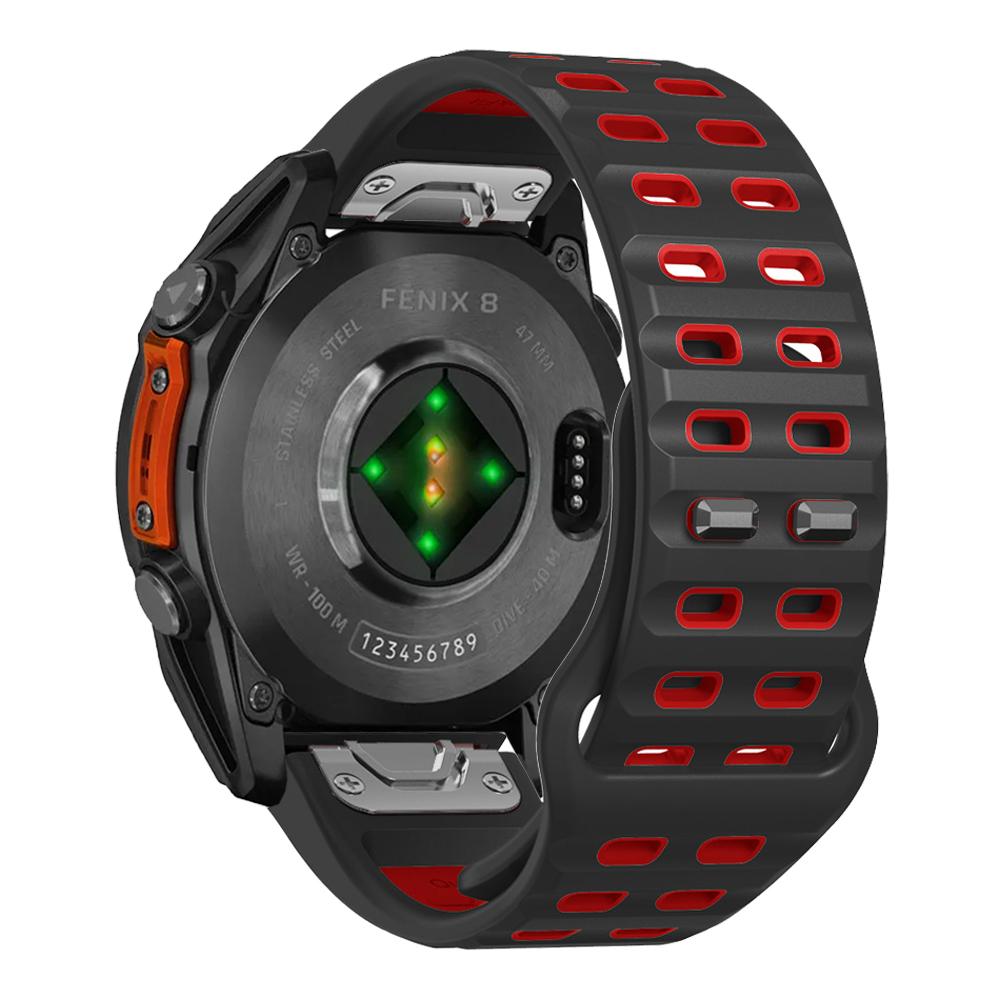 26 мм 22 мм ремешок QuickFit для Garmin Fenix 8 E 7 7X Epix Pro 6 6x 5 5X Plus/MARQ/D2 G1/965 955/Enduro 3 Силиконовый ремешок Браслет