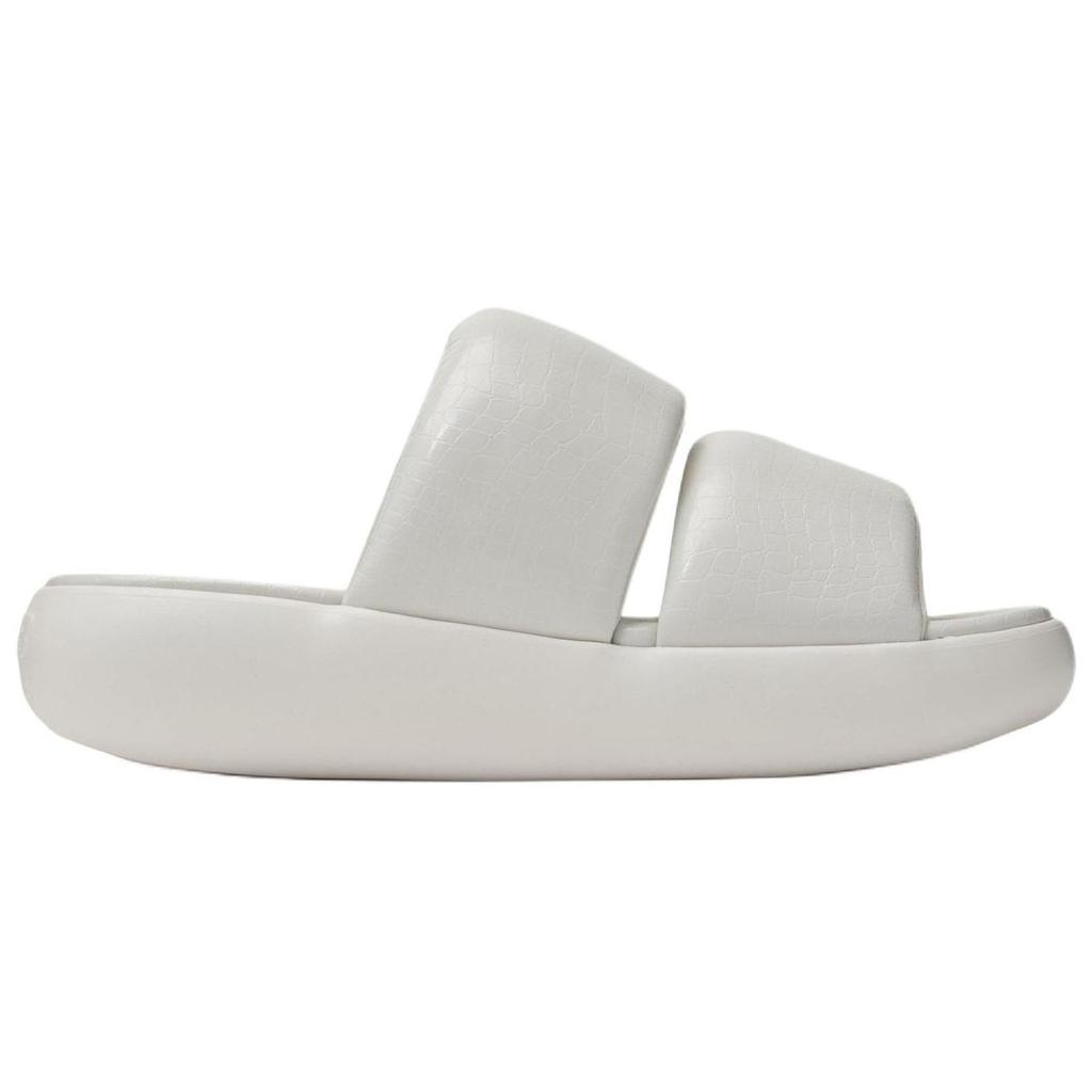 New MLB LA DODGERS Slip Resistant Abrasion Resistant Slide Slippers Unisex White 3ALPBLX43-07IVS