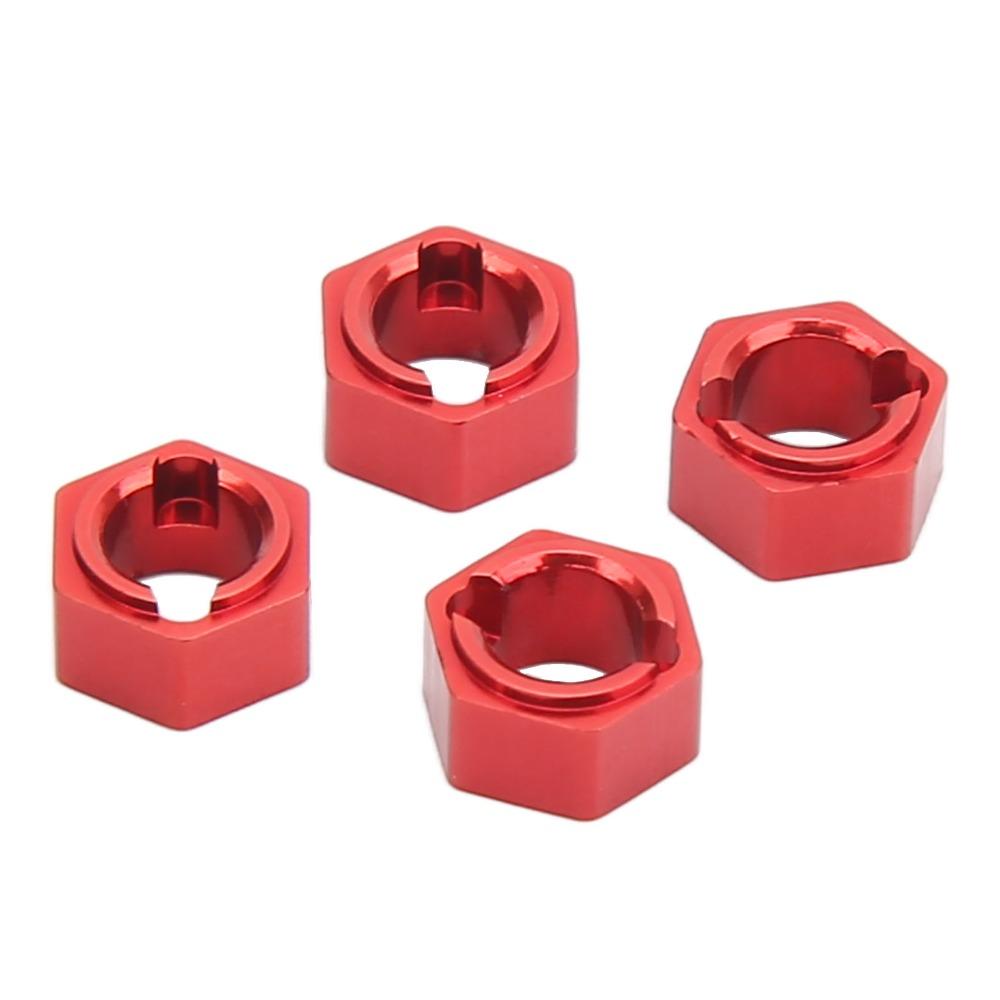 4Pcs Easy Installation RC Wheel Hex Drive Adapter for FMS FCX24 1/24 RC Car