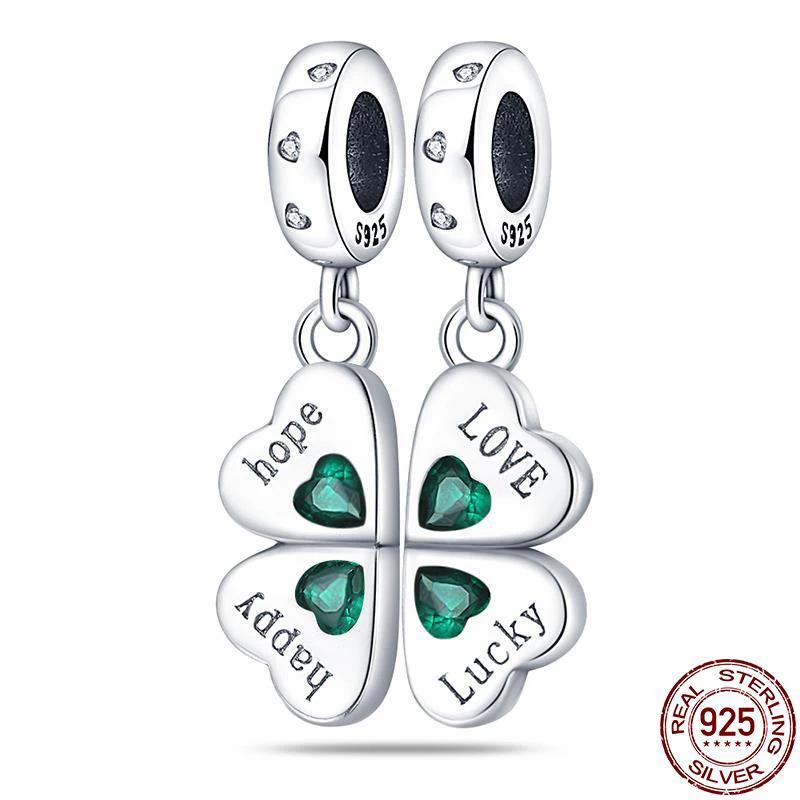 Glow in The Dark Firefly Charm Bead Fit Necklace Bracelet 925 Silver Chameleon Pendant Beads Women DIY Jewelry Making