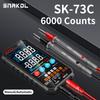 Snakol SK73C Мини Цифровой Мультиметр Умный Тестер Электрика Для Постоянного/Переменного Напряжения Емкости Ом Гц NCV Профессиональный Мультитестер