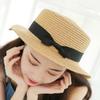 Summer Parent-Child Bucket Cap Women Sun Visor Bowknot Straw Hat Girls Outdoor Beach Travel Sunshade Wide Cap