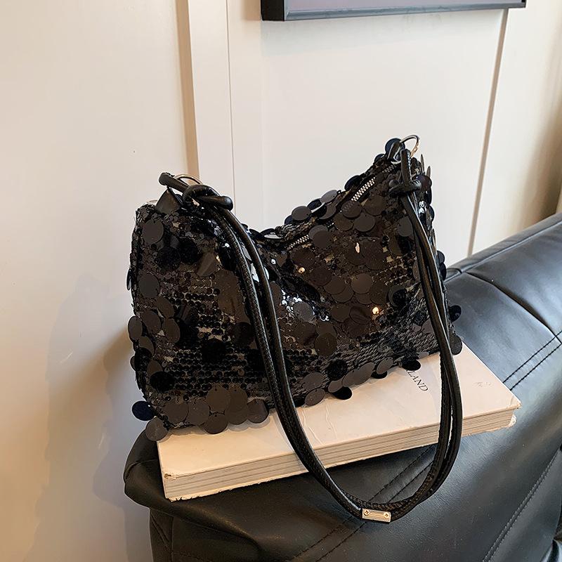 Сумка через плечо Niche Design, женская летняя модная сумка через плечо с блестками, иностранная модная сумка
