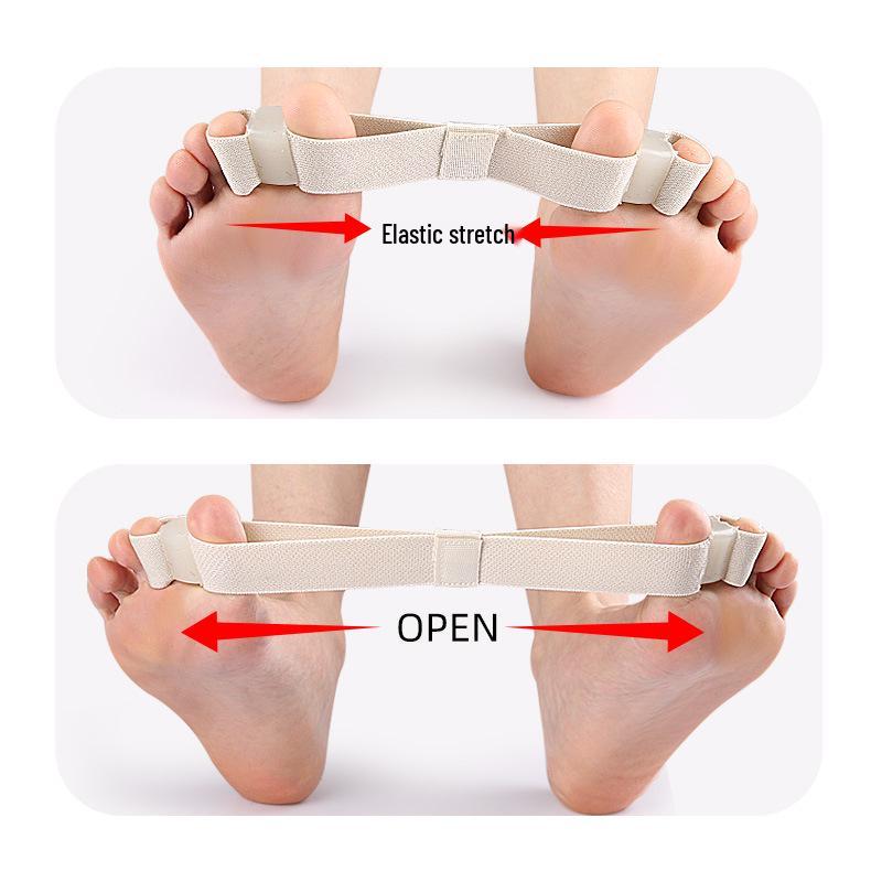 Эластичный разделитель пальцев стопы из SEBS для коррекции вальгусной деформации и перекрытия пальцев