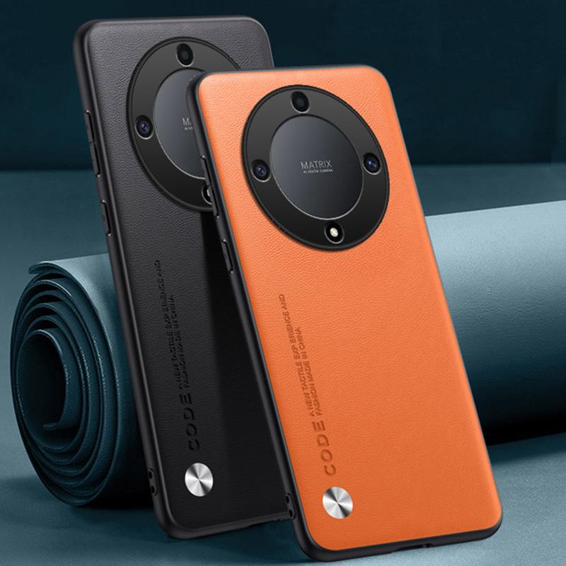 Роскошный чехол из искусственной кожи для Honor Magic 6 Lite 5G, задняя крышка, силиконовый чехол для телефона с полной защитой для Honor X9B Magic6 Lite 6Lite