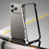 Роскошный металлический бампер из сплава Чехол для телефона Для iPhone 17 Air 17 Pro Max 17 Pro Силиконовая подкладка Угловые накладки Противоударная рамка
