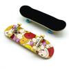 Wooden Fingerboard Skateboard with Professional Bearing Wheels - Kids & Adults Educational Toy Gift
