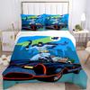 3pcs batman, superhero Duvet Cover Set (1 Duvet Cover + 2 Pillowcases, No Core) - Comfortable, And Breathable Bedroom Decoration yy251104055