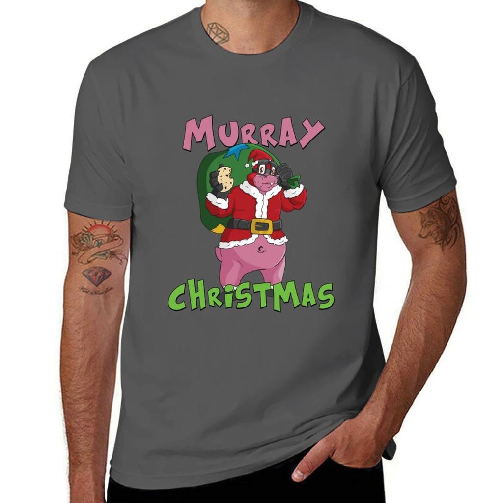 Murray Christmas T-Shirt man t shirt cotton man t shirts graphic cotton t shirts man 100% T-Shirt