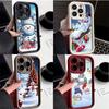 Sky Eye Ladder Soft Case for Xiaomi 14T Redmi 12c 13c 14c Note 11 12 13 Pro All Xiaomi Redmi Models Phone Cases NY35 New Year Christmas Santa Claus