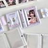 3-Inch Instant Photo Card Album – Popular Sweet Design with Snap Closure, Perfect for Couples