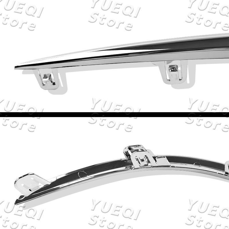 Решетка переднего бампера автомобиля Хромированная накладка Левая Правая Для Mercedes Benz E Class Klass W213 2016-2020 OE 2138850174 2138850274