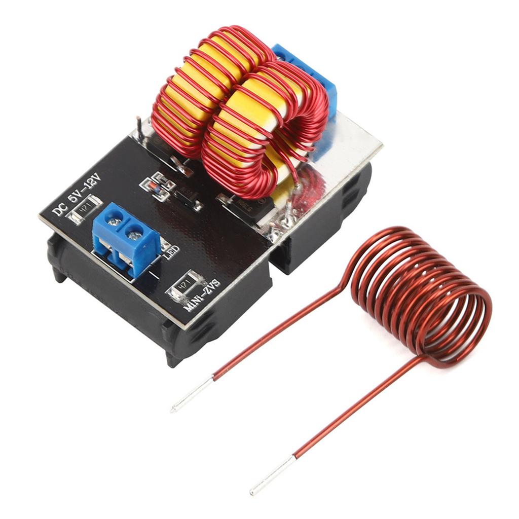Miniature ZVS Induction Heating Board 120W High Frequency Power Supply Module Induction Heating Module for DIY Projects