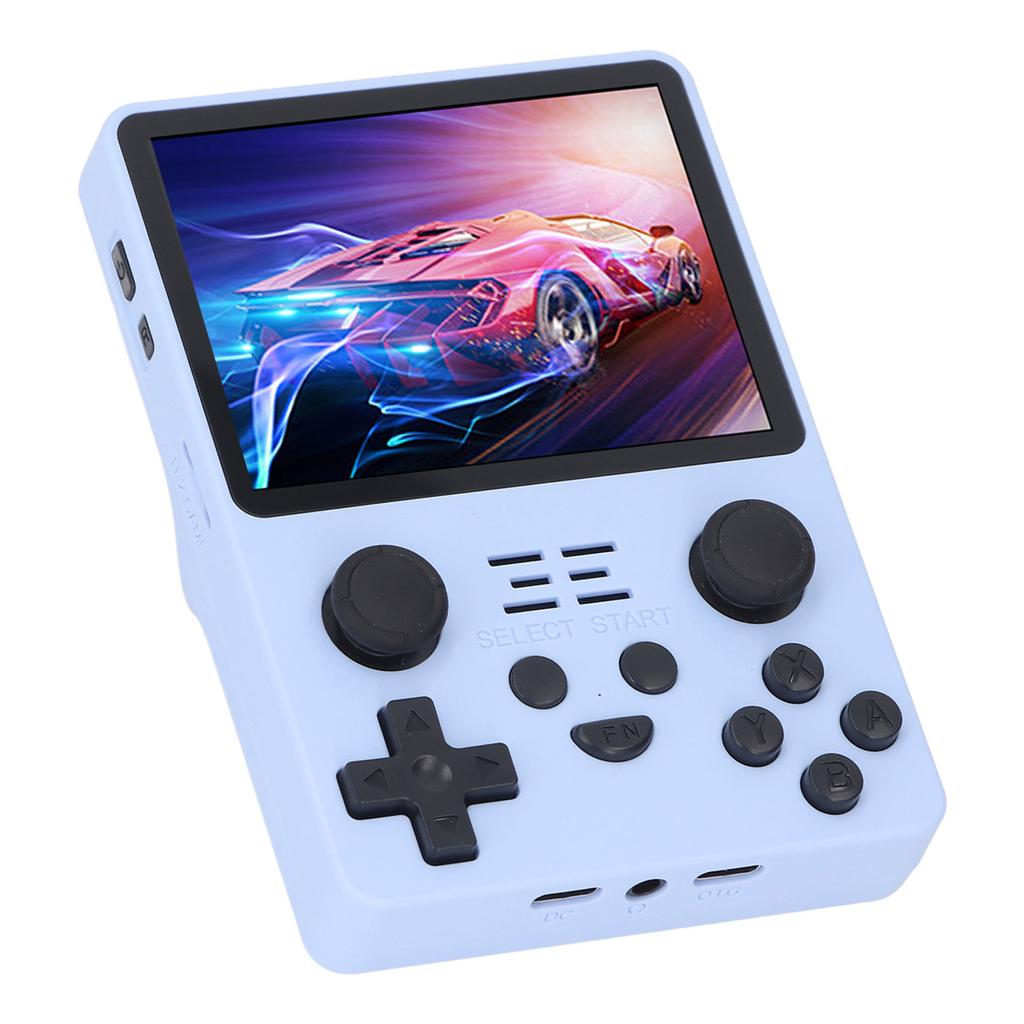 Портативная игровая консоль с синим экраном IPS 3,5 дюйма, двумя 3D-джойстиками на чипе ST7703, портативная ретро-игровая приставка